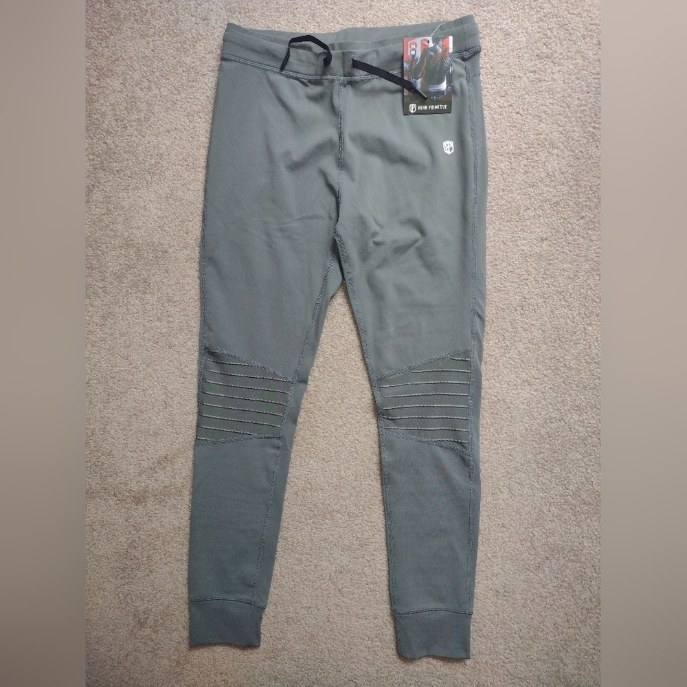 Born primitive pleated moto leggings
